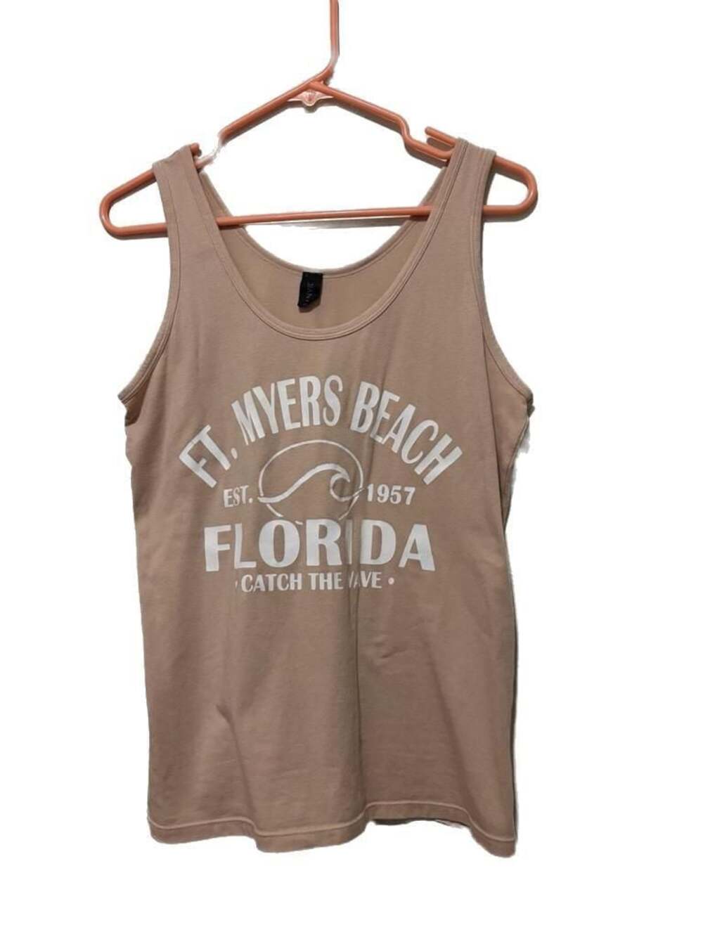 Anvil Ft. Myers Beach Florida Catch The Wave Tank Top